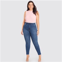 Lunender 67280 Calca Jeans Skinny Plus