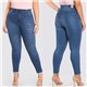 Lunender 67280 Calca Jeans Skinny Plus