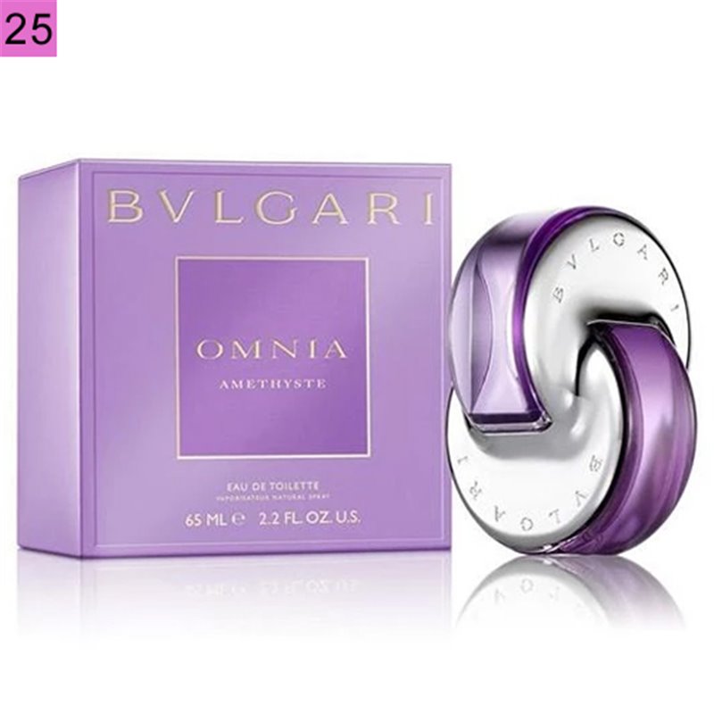 Cod.25 BVLGARI Omnia Amethyste - ブルガリ オムニア アメジスト オードトワレ・スプレータイプ 40ｍｌ