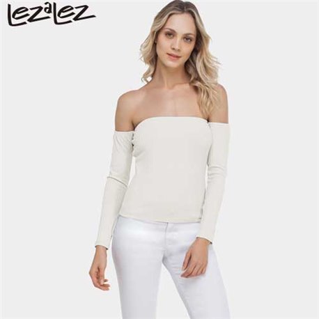 Lez a Lez-LL778 Blusa Ombro a Ombro