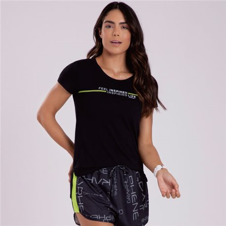 Graphene G0653 Blusa Preto