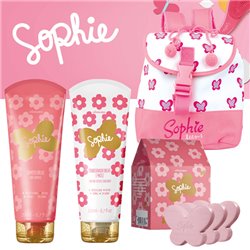 Kit Especial Sophie Shampoo+ Condicionador+ Sabonete + Mochila de Brinde