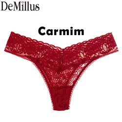 DeMillus-51190 Fio Dental Buque Carmim