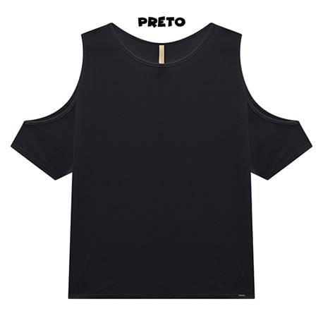 Lunender-35593 Blusa Preto