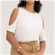 Lunender-35593 Blusa Branco