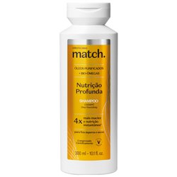 Match Shampoo Nutrição 300ml