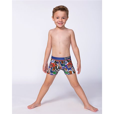 Lupo 18403 Kit 2 Cuecas Boxer Infantil Marinho/Royal