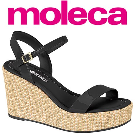 Moleca 5492.102-26794 Sandalia Preto