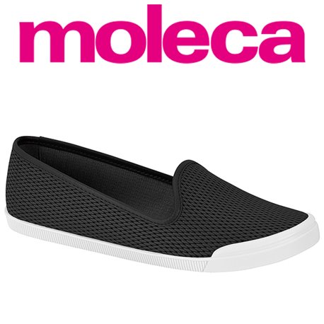 Moleca 5109.712-26533 Sapatilha Preto