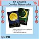 Dia dos Namorados Lingerie Kit DE-20206 Short Doll Roxo