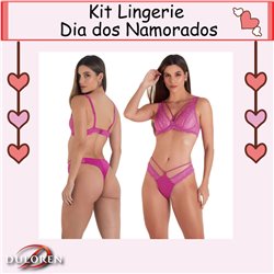 Dia dos Namorados Lingerie Kit DU-231245 Orquidea