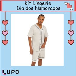 Dia dos Namorados Pijama Kit LP 28458 Mescla