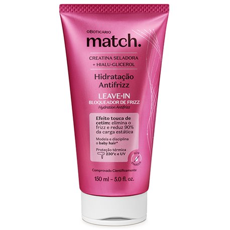 O Boticario Match ANTIFRIZZ Leave-In 150ml