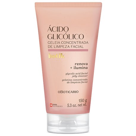 O Boticario Botik Geleia de Limpeza Facial Acido Glicolico 150g