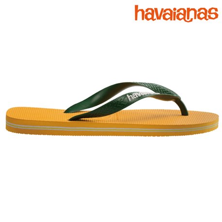 Havaianas Brasil Logo Pop Yellow