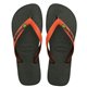 Havaianas Brasil Mix Olive Green/Sunset Orange