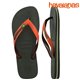 Havaianas Brasil Mix Olive Green/Sunset Orange