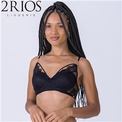 2Rios 82459 Sutia Com Bojo Preto