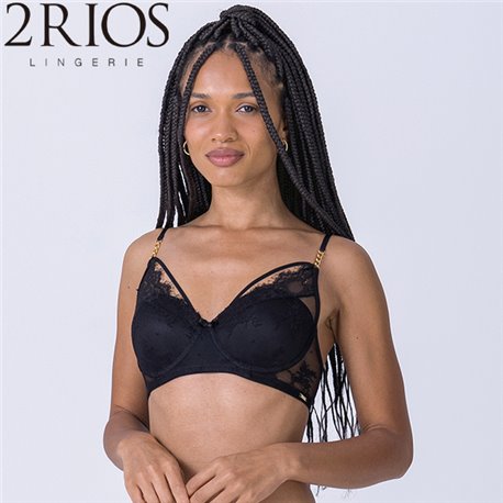 2Rios 82459 Sutia Com Bojo Preto