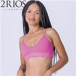 2Rios 96019 Sutia Top Com Bojo Pink