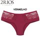 2Rios 22169 Calcinha Vermelho