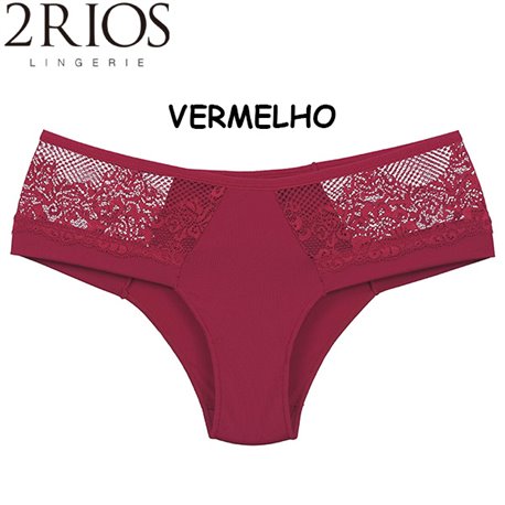 2Rios 22169 Calcinha Vermelho