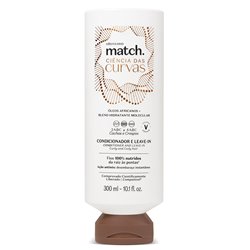 O Boticario Match CIENCIAS das CURVAS Condicionador e Leave-In 300ml