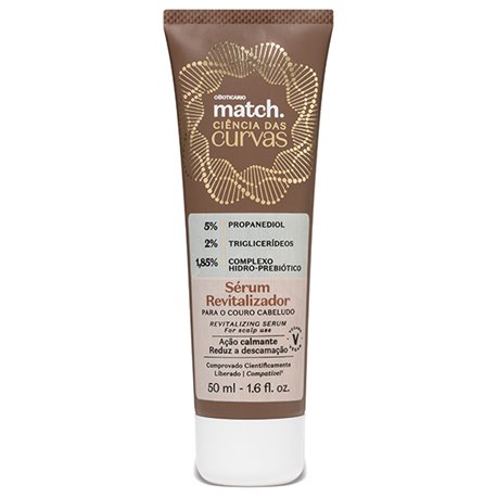 O Boticario Match CIENCIA das CURVAS Serum para o Couro Cabeludo 50ml