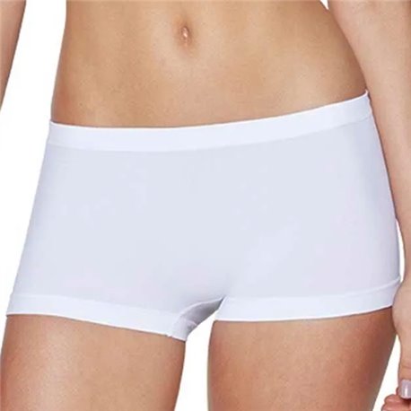 Lupo-40905 Calcinha Boxer Branco