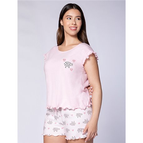 Lupo-24523 Short Doll Rosa 