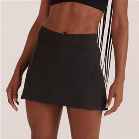 Lupo-77262 Short Saia Preto