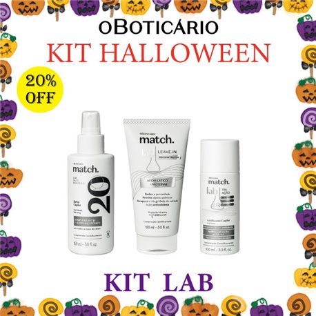 O Boticario Halloween 2024 Kit LAB