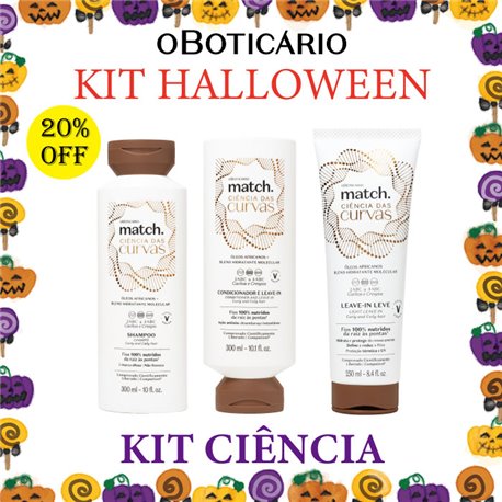 O Boticário Halloween 2024 Kit CIÊNCIA