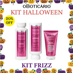 O Boticario Halloween 2024 Kit FRIZZ