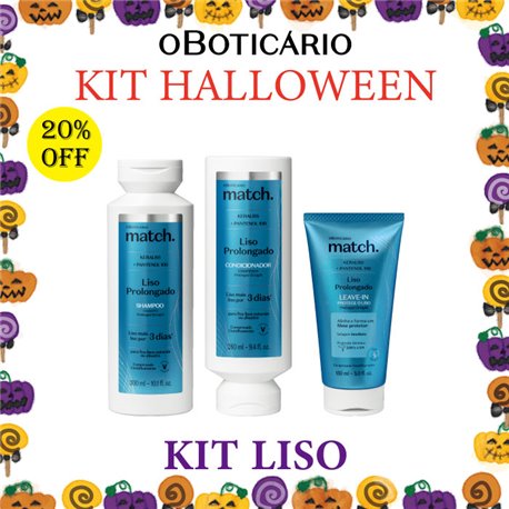 O Boticario Halloween 2024 Kit LISO