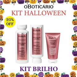 O Boticário Halloween 2024 Kit BRILHO