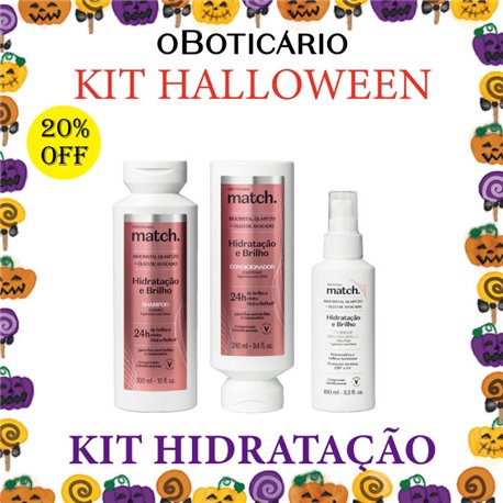 O Boticário Halloween 2024 Kit HIDRATAÇÃO