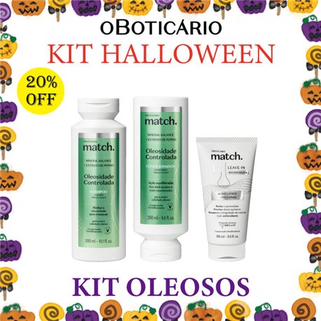 O Boticário Halloween 2024 Kit OLEOSOS