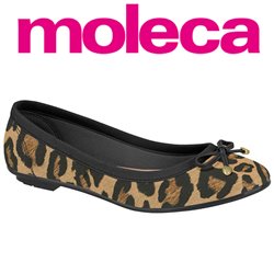 Moleca 5027.1423-27783 Sapatilha Multi Camel