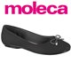 Moleca 5094.1601-7800 Sapatilha Preta