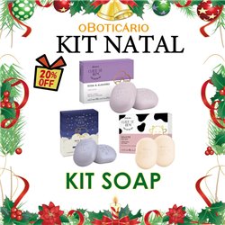 O Boticario Natal 2024 Kit SOAP