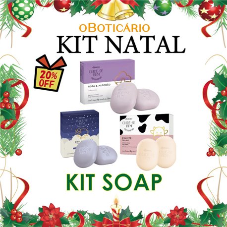 O Boticario Natal 2024 Kit SOAP