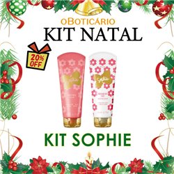 O Boticario Natal 2024 Kit SOPHIE