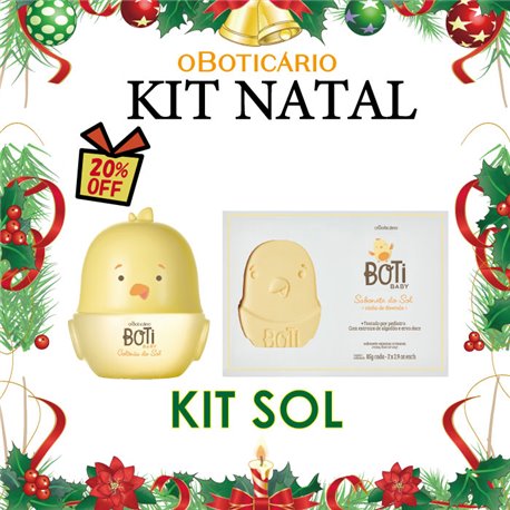 O Boticario Natal 2024 Kit SOL