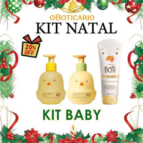 O Boticario Natal 2024 Kit BABY