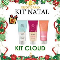 O Boticario Natal 2024 Kit CLOUD