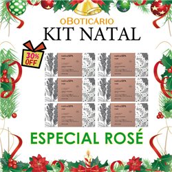 O Boticario Natal 2024 ESPECIAL ROSE