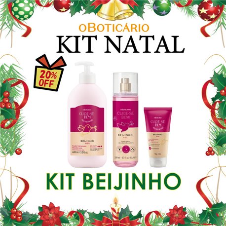 O Boticario Natal 2024 Kit BEIJINHO