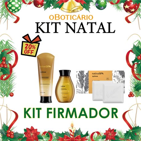 O Boticario Natal 2024 Kit FIRMADOR