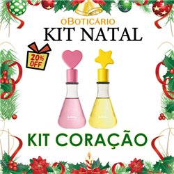 O Boticario Natal 2024 Kit CORACAO